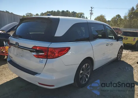 2022 Honda Odyssey Exl from USA, damaged, VIN 5FNRL6H7XNB048794